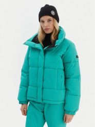 Roxy Kurtka narciarska Snow Winter Rebel JK ERJTJ03545 Zielony Regular Fit. Zielone kurtki sportowe damskie Roxy, na zimę, s, bez wzorów, z syntetyku, bez ramiączek, bez kaptura, narciarskie. Za 609.99 zł.