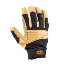 Rękawiczki skórzane do wspinaczki Climbing Technology Progrip Plus. Żółte rękawiczki męskie Climbing Technology, bez wzorów. Za 134.66 zł.