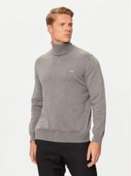 Gant Golf Classic 8030563 Szary Regular Fit. Szare swetry męskie GANT, m, bez wzorów, z bawełny, bez kołnierzyka, bez ramiączek. Za 389.99 zł.