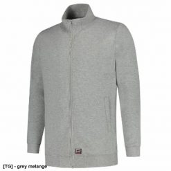 TRICORP Sweat Jacket Washable 60 C - ADLER - Sweat Jacket Washable 60 C - Bluza unisex, 280 g/m, 70 % bawełna, 30 % poliester grey melange 3XL. Szare bluzy męskie TRICORP, m, bez wzorów, z bawełny, bez ramiączek, bez kaptura. Za 190.03 zł.