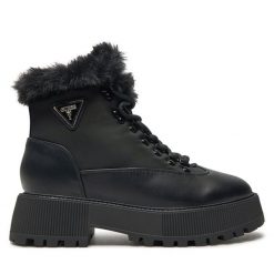 Trapery Guess. Czarne trapery damskie Guess, bez zapięcia. Za 439.99 zł.