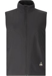 Damska kurtka bez rękawów SOS Maying. Czarne kurtki sportowe damskie SOS, m, bez wzorów, z materiału, bez ramiączek, bez kaptura, trekkingowe. Za 406.50 zł.