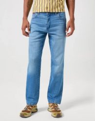 WRANGLER TEXAS MĘSKIE SPODNIE JEANSOWE JEANSY DŻINSY WAGON WHEEL 112350815 W121017970. Jeansy męskie Wrangler, z jeansu. Za 229.99 zł.