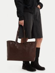 G-Star Raw Torebka C-LDA9517 Brązowy. Brązowe shopperki damskie G-Star, bez wzorów, ze skóry, bez dodatków. Za 299.99 zł.