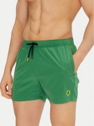 Save The Duck Szorty kąpielowe DW1222M RIPO20 Zielony Regular Fit. Zielone kąpielówki męskie Save the duck, bez wzorów, z syntetyku. Za 199.99 zł.