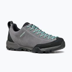 Buty turystyczne damskie SCARPA Mojito Trail GTX. Szare obuwie trekkingowe damskie Scarpa, bez zapięcia. Za 719.99 zł.