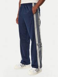 Adidas Spodnie dresowe Adibreak Classic KS7399 Granatowy Regular Fit. Niebieskie spodnie sportowe męskie Adidas, m, bez wzorów, z dresówki. Za 329.99 zł.