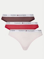 Tommy Hilfiger Komplet stringów UW0UW05532 Kolorowy. Majtki damskie Tommy Hilfiger, z syntetyku. Za 109.99 zł.