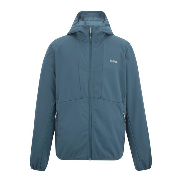 Męska Kurtka Soft Shell Tredmoor. Brązowe kurtki męskie Regatta, m, bez wzorów, z materiału, z kapturem, trekkingowe. Za 237.99 zł.