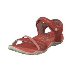 Sandały turystyczne Merrell Terran Cross damskie. Sandały damskie Merrell, bez wzorów, z kauczuku, bez obcasa, bez zapięcia. Za 249.99 zł.