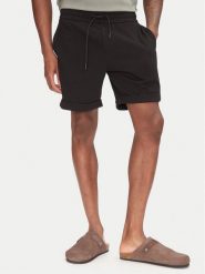 Only & Sons Szorty materiałowe New Kodyl 22033722 Czarny Regular Fit. Czarne szorty męskie Only & Sons, bez wzorów, z materiału. Za 99.99 zł.