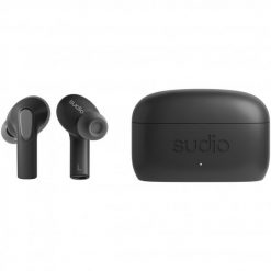 Sudio E3 Black. Czarne słuchawki bezprzewodowe Sudio. Za 549.00 zł.