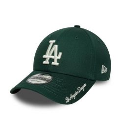 Czapka z daszkiem New Era Dodgers 9Forty. Zielone czapki damskie New Era, bez wzorów. Za 166.00 zł.