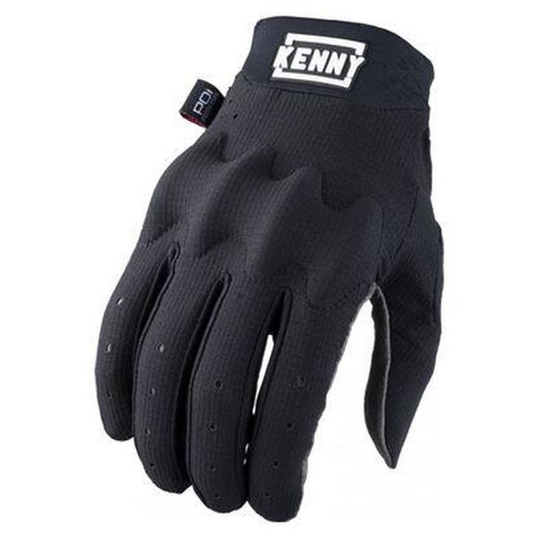 Rękawice Kenny Rock. Czarne rękawiczki damskie KENNY, bez wzorów. Za 259.50 zł.