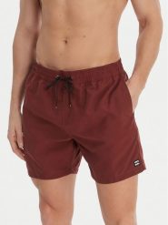 Billabong Szorty kąpielowe All Day EBYJV00134 Bordowy Regular Fit. Czerwone szorty męskie Billabong, bez wzorów, z syntetyku. Za 129.99 zł.