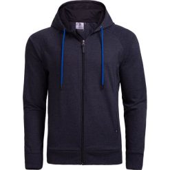 Bluza męska BLM601 - ciemny szary melanż - Outhorn. Szare bluzy męskie Outhorn, na lato, m, bez wzorów, z materiału, bez ramiączek, bez kaptura. W wyprzedaży za 49.99 zł.
