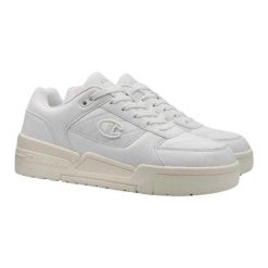 Niskie Buty Damskie Heritage Pikowane. Białe obuwie trekkingowe damskie Champion, z materiału, bez zapięcia. Za 269.99 zł.