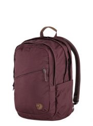 Plecak miejski Fjallraven Raven 28 - port. Czerwone plecaki męskie Fjällräven, bez wzorów, z bawełny, biznesowe. Za 613.35 zł.