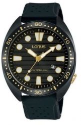Zegarek Lorus Zegarek Męski Lorus SPORTS Czarny. Czarne zegarki męskie Lorus, bez wzorów. Za 418.53 zł.