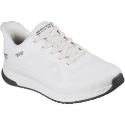 Buty sportowe męskie Skechers Bobs Squad 4. Białe buty sportowe męskie Skechers, bez wzorów, bez zapięcia, trekkingowe, Skechers Sport. Za 490.00 zł.