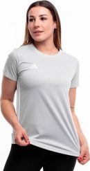 Adidas Koszulka damska adidas Tabela 23 Jersey szara IA9151 XL. Szare bluzki damskie Adidas, xl, bez wzorów, z jersey, bez kołnierzyka, bez ramiączek. Za 73.76 zł.
