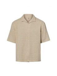 Redefined Rebel koszula z krótkim rękawem i zawartością lnu - RRCorey Mężczyźni Comfort Fit Bawełna beżowy, XXL. Brązowe koszule męskie Redefined Rebel, m, bez wzorów, z bawełny, bez kołnierzyka, bez ramiączek. Za 139.95 zł.