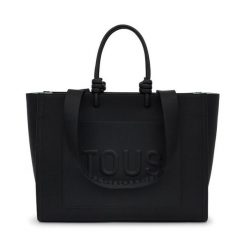 Torebka TOUS. Czarne shopperki damskie tous, bez wzorów, bez dodatków. Za 849.99 zł.