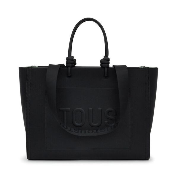 Torebka TOUS. Czarne shopperki damskie tous, bez wzorów, bez dodatków. Za 854.99 zł.