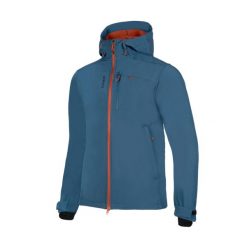 Kurtka turystyczna męska softshell Alpinus ASO. Niebieskie kurtki męskie Alpinus, m, bez wzorów, z softshellu, bez kaptura, trekkingowe. Za 279.00 zł.
