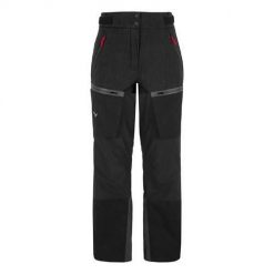 Spodnie treningowe damskie Salewa Sella 2L Ptxtwr. Czarne spodnie dresowe damskie Salewa, bez wzorów, z dresówki, casualowe. Za 1,999.99 zł.