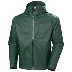 Kurtka narciarska Helly Hansen Loke Terra. Zielone kurtki sportowe męskie Helly Hansen, na lato, m, bez wzorów, z materiału, narciarskie. Za 563.15 zł.