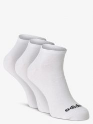 Adidas Performance skarpety do obuwia sportowego pakowane po 3 szt. Kobiety Bawełna biały, M. Białe skarpetki damskie adidas Performance, bez wzorów, z bawełny. Za 44.95 zł.