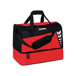 Torba sportowa z dolną przegrodą Erima Six Wings. Czarne torby sportowe męskie Erima, bez wzorów. Za 161.00 zł.
