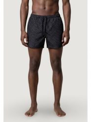 Armani Exchange Szorty kąpielowe XM000832 AF24685 FC308 Czarny Regular Fit. Czarne kąpielówki męskie Armani Exchange, m, bez wzorów, z syntetyku. Za 319.99 zł.