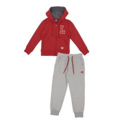 Bluza z kaptur na co dzień na siłownię. Czerwone bluzy damskie LEONE 1947 APPAREL, bez wzorów, z bawełny, sportowe, bez ramiączek, bez kaptura. W wyprzedaży za 136.83 zł.