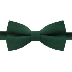 Mucha Męska - His Story - Zieleń Butelkowa. Zielone krawaty i muchy His Story, z aplikacjami, z mikrofibry, eleganckie. Za 45.00 zł.