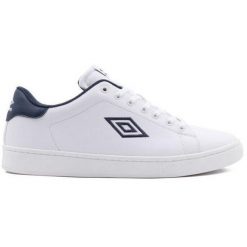 Buty sportowe męskie Umbro Farrel Ltx Sneaker. Białe buty sportowe męskie Umbro, bez wzorów, ze skóry ekologicznej, bez zapięcia. W wyprzedaży za 190.00 zł.