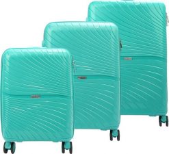 Pierre Cardin Mocne materiałowe walizki podróżne damskie Pierre Cardin 1103 JOY01 x3 Z NoSize. Walizki damskie Pierre Cardin, bez wzorów, z materiału. Za 749.00 zł.
