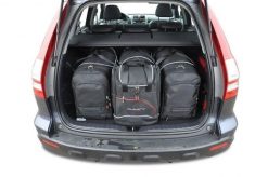 Torby Do Bagażnika Honda Cr-V 2006-2012 4Szt Kjust. Czarne torby podróżne damskie KJUST, bez wzorów, z kauczuku. Za 1,250.00 zł.