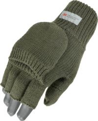 Mil-Tec Rękawiczki męskie z klapką Thinsulate Olive r. M. Zielone rękawiczki męskie Mil-Tec, bez wzorów. Za 45.47 zł.