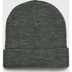 Blend - Czapka. Szare czapki męskie Blend, na zimę, bez wzorów, z dzianiny. W wyprzedaży za 29.90 zł.