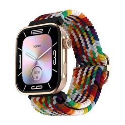 Smartwatch Noise Pro 5 (Tęczowy). Cyfrowe smartbandy Noise, bez wzorów, z koronki. Za 349.00 zł.