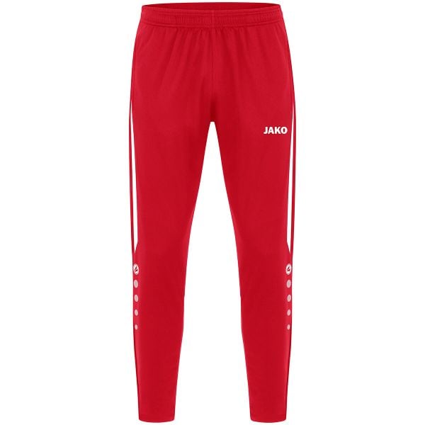 Spodnie dresowe polyesterowe Jako Power. Białe spodnie dresowe damskie Jako, bez wzorów, z dresówki, sportowe, na fitness i siłownię. Za 241.00 zł.