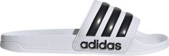 Klapki adidas Adilette Shower biało-czarne GZ5921 46. Białe klapki męskie Adidas, bez wzorów, bez zapięcia. Za 121.79 zł.