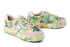 RIEKER M7711-91 multi, półbuty damskie. Półbuty damskie Rieker, bez wzorów, bez obcasa, na platformie, bez zapięcia. Za 419.90 zł.