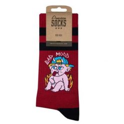 Skarpety American Socks Bad Moon wielokolorowe. Białe skarpety męskie AMERICAN SOCKS, bez wzorów. Za 93.06 zł.