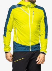 Kurtka softshell męska La Sportiva Aequilibrium Softshell Jkt. Zielone kurtki męskie La Sportiva, l, bez wzorów, z gore-texu, bez kaptura. Za 791.99 zł.