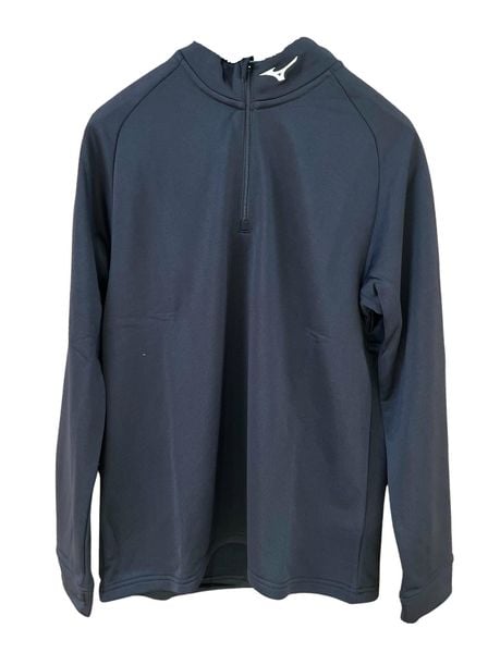 Bluza Mizuno Crested. Czarne bluzy damskie Mizuno, s, bez wzorów, z materiału, eleganckie, bez ramiączek, bez kaptura. Za 350.00 zł.