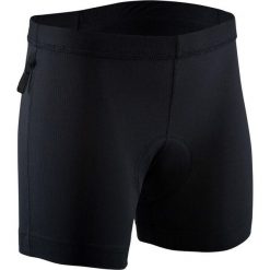Damskie legginsy z wewnętrzną podszewką Silvini. Czarne legginsy damskie Silvini, bez wzorów, z meshu. Za 159.99 zł.