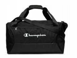 Torba Champion Medium Duffel czarna. Białe torby na ramię męskie Champion, z materiału, na ramię. Za 121.99 zł.